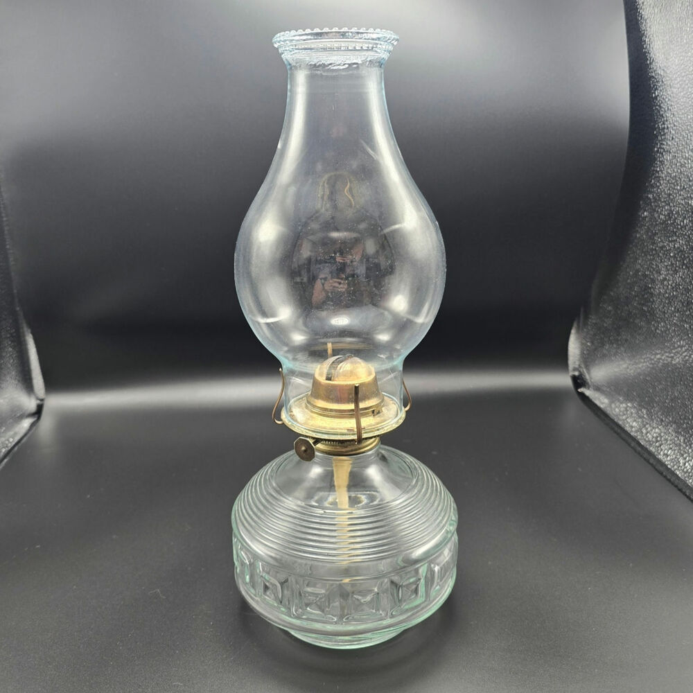 Vintage Eagle Oil Lamp